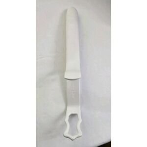 Pampered Chef Kitchen Coating Tray Tongs White From #2605